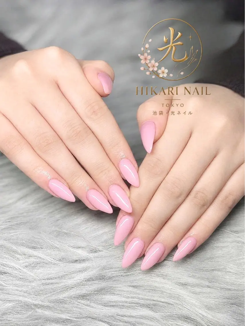 ネイル チークネイル 長さ出し フレンチネイル ガーリー ハロウィン フットネイル HikariNail Ikebukuroのネイルデザイン