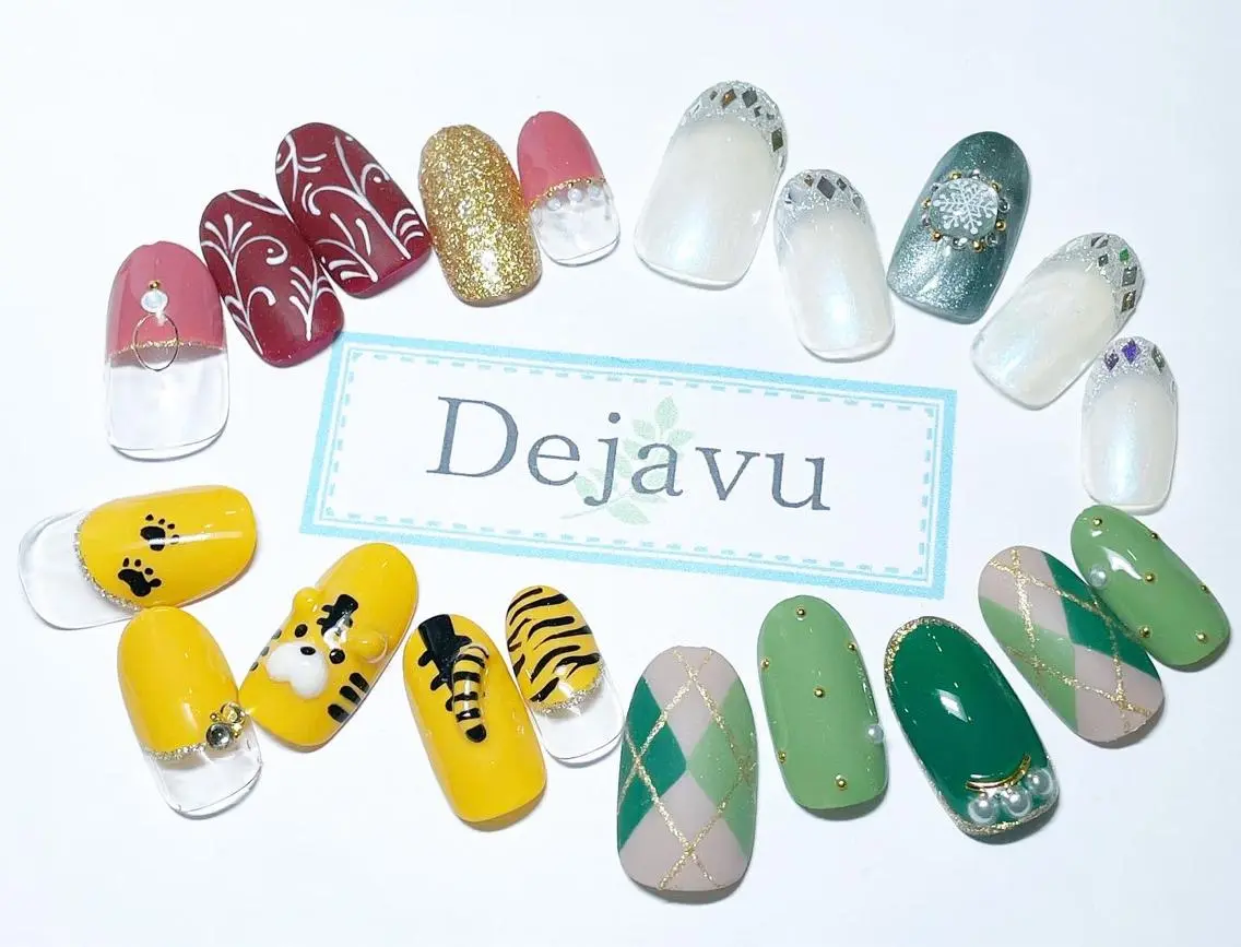 ネイル アートネイル Nail salon Dejavu 🌿のネイルデザイン