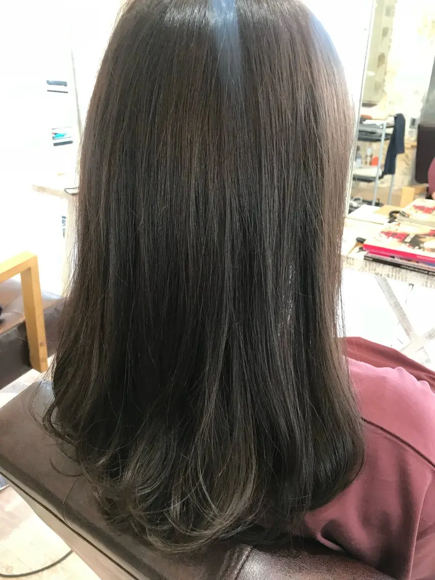 ロング カラー 塚本 昂のヘアスタイル