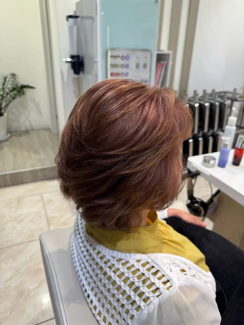 ショート カラー トリートメント ヘアカラー kureha𓈒𓋜 ANNETTA🐣‪のヘアスタイル