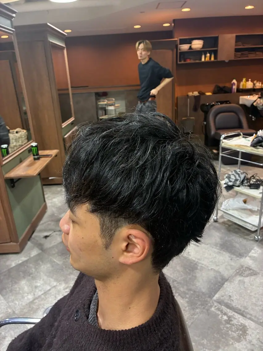 カラー パーマ メンズ KAISEI メンズ特化型美容師のヘアスタイル