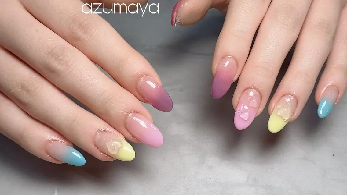 ネイル azumaya ネイリストarisaのネイルデザイン
