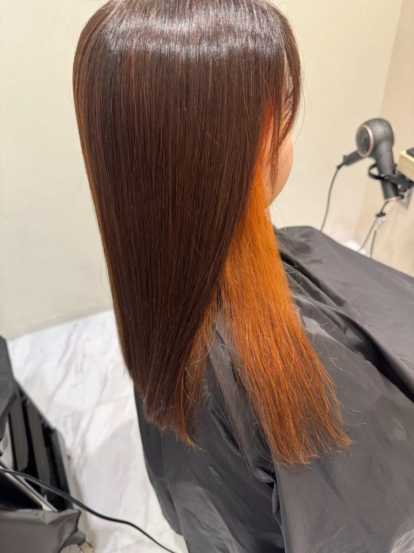 セミロング カット ヘアカラー トリートメント 丹野 圭太のヘアスタイル