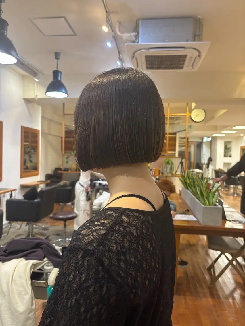 ボブカットの写真