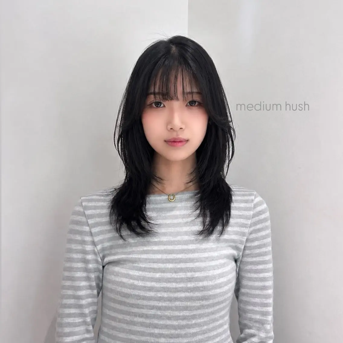 セミロング カラー カット ヘアカラー トリートメント ブリーチなしWカラー ／レイヤー🎀マリノのヘアスタイル