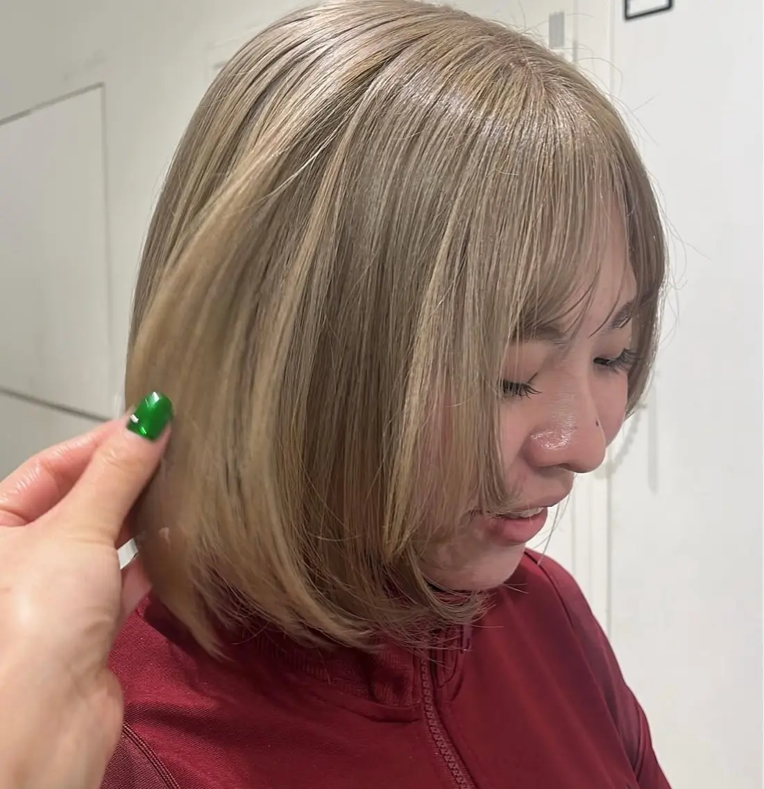ミディアム カラー ヘアカラー トリートメント ヘッドスパ 透明感【カラー支持率 No.1】リノ🪐のヘアスタイル
