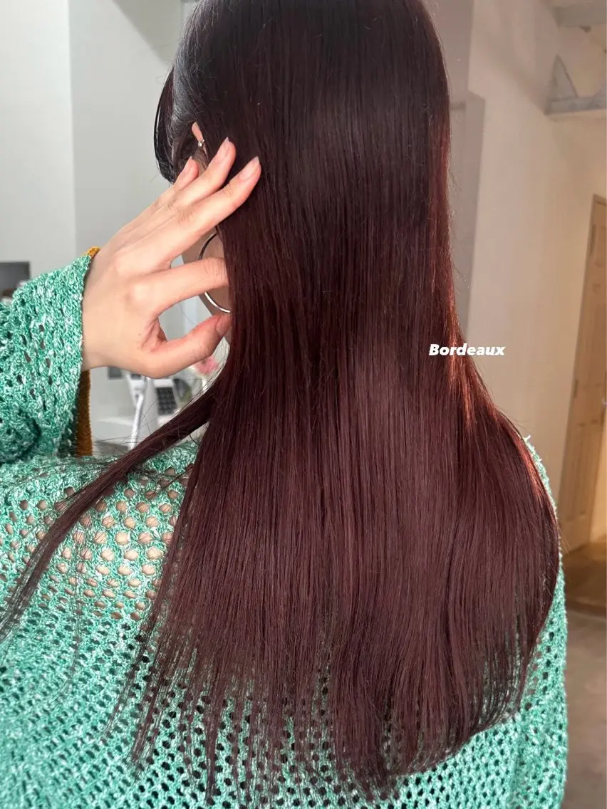 ロング カラー ヘアカラー トリートメント 暖色カラー/レイヤー 🌙 オノユリカのヘアスタイル