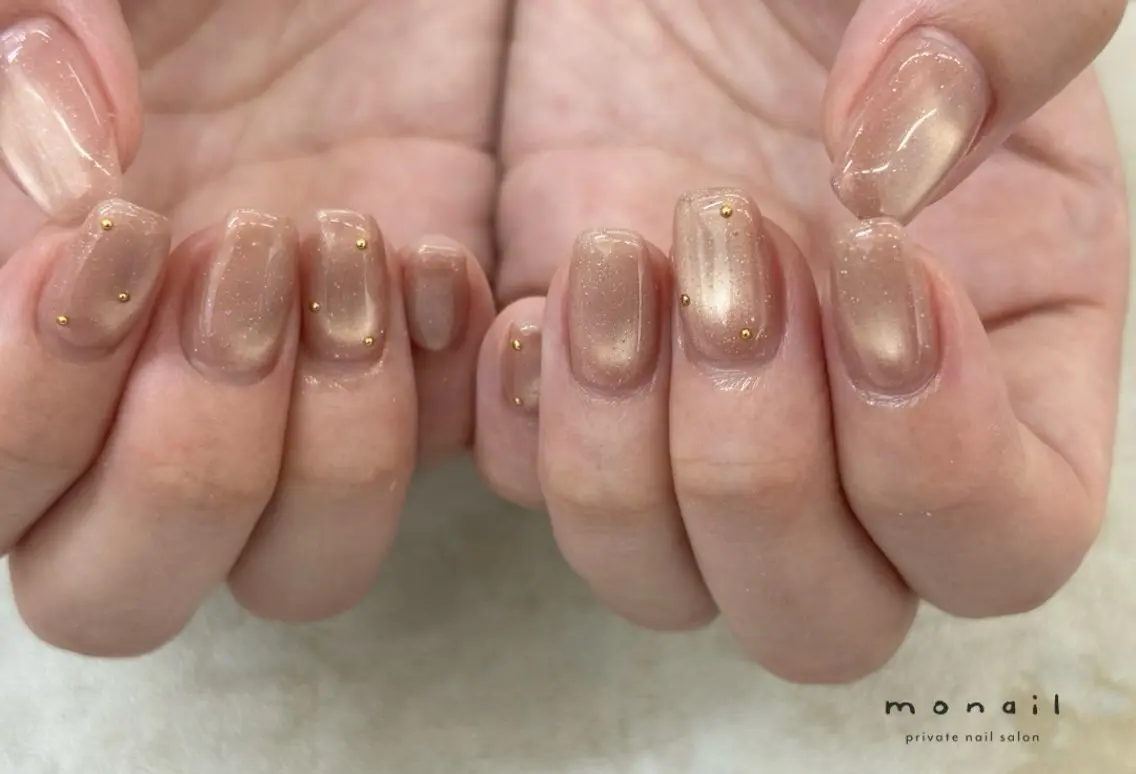 ネイル フラッシュネイル フラッシュマグ マグネットネイル nail salon monailのネイルデザイン