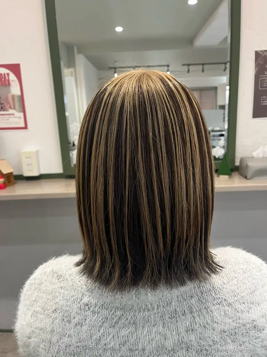 カラー 宇良 祥子のヘアスタイル