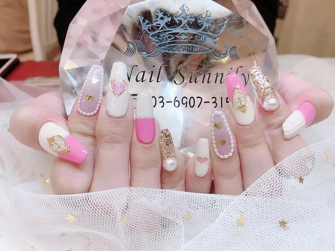 ネイル 長さだし専門店 M2　rikaのネイルデザイン