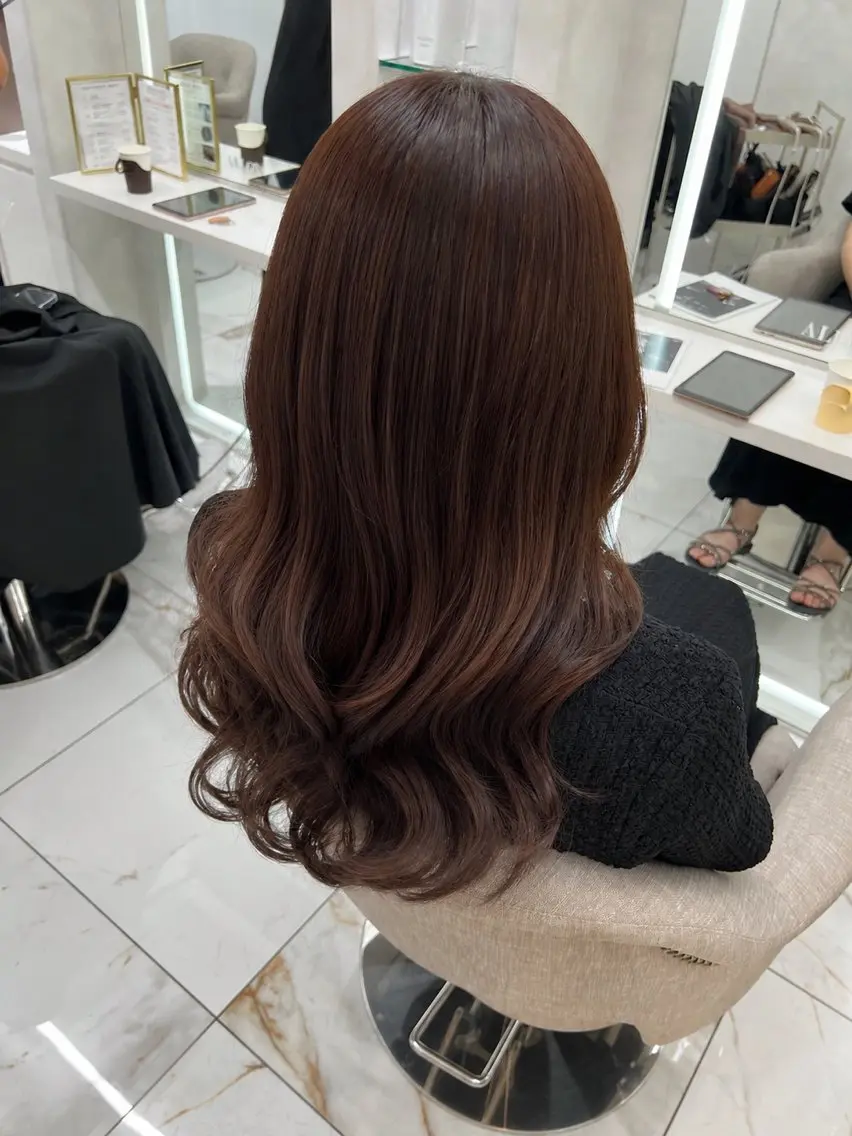 セミロング カット ヘアカラー トリートメント 吉田修登🌟 髪の悩みを解決のヘアスタイル