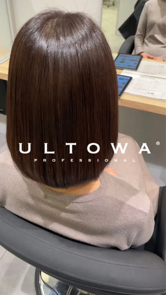 ミディアム カット トリートメント Bonheur銀座 /runaのヘアスタイル