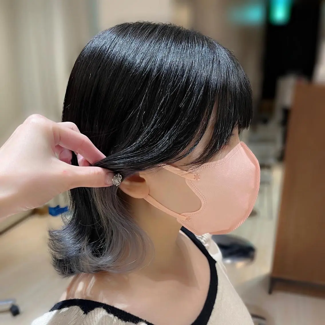 ロング 赤羽今日子/レイヤー /盛れる顔まわりのヘアスタイル