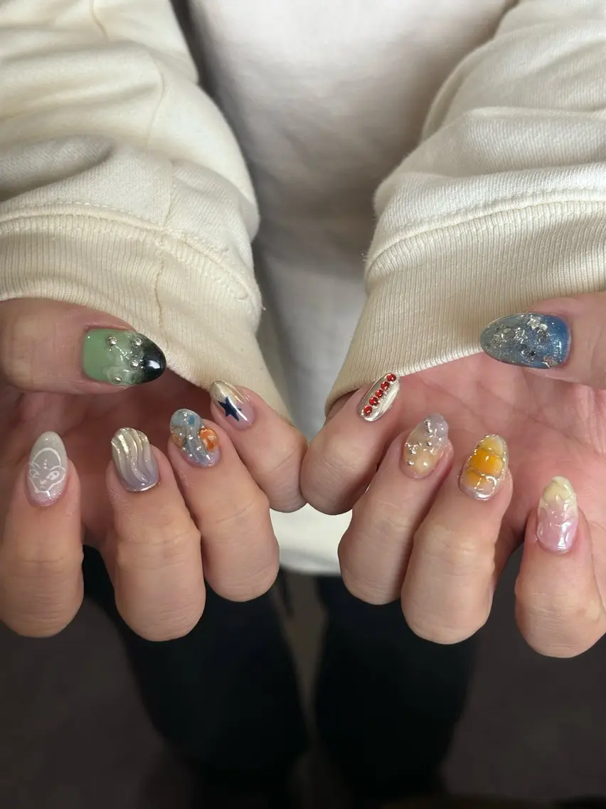 ネイル SOL　nail イマナカのネイルデザイン