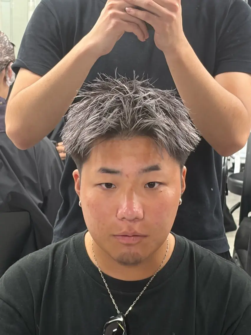 カラー メンズ カット ヘアカラー 【横浜1似合わせ 職人】昇陽のヘアスタイル