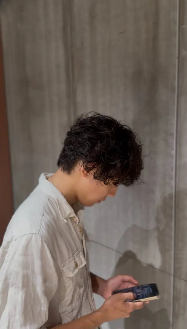 パーマ 加賀美 幸乃のヘアスタイル