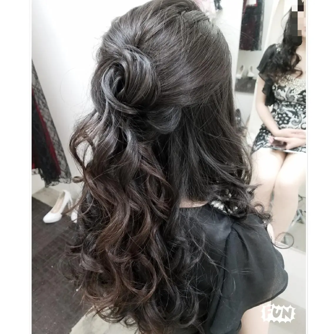 ロング ヘアアレンジ fun./ヘアセット /エクステ/着付のその他イメージ