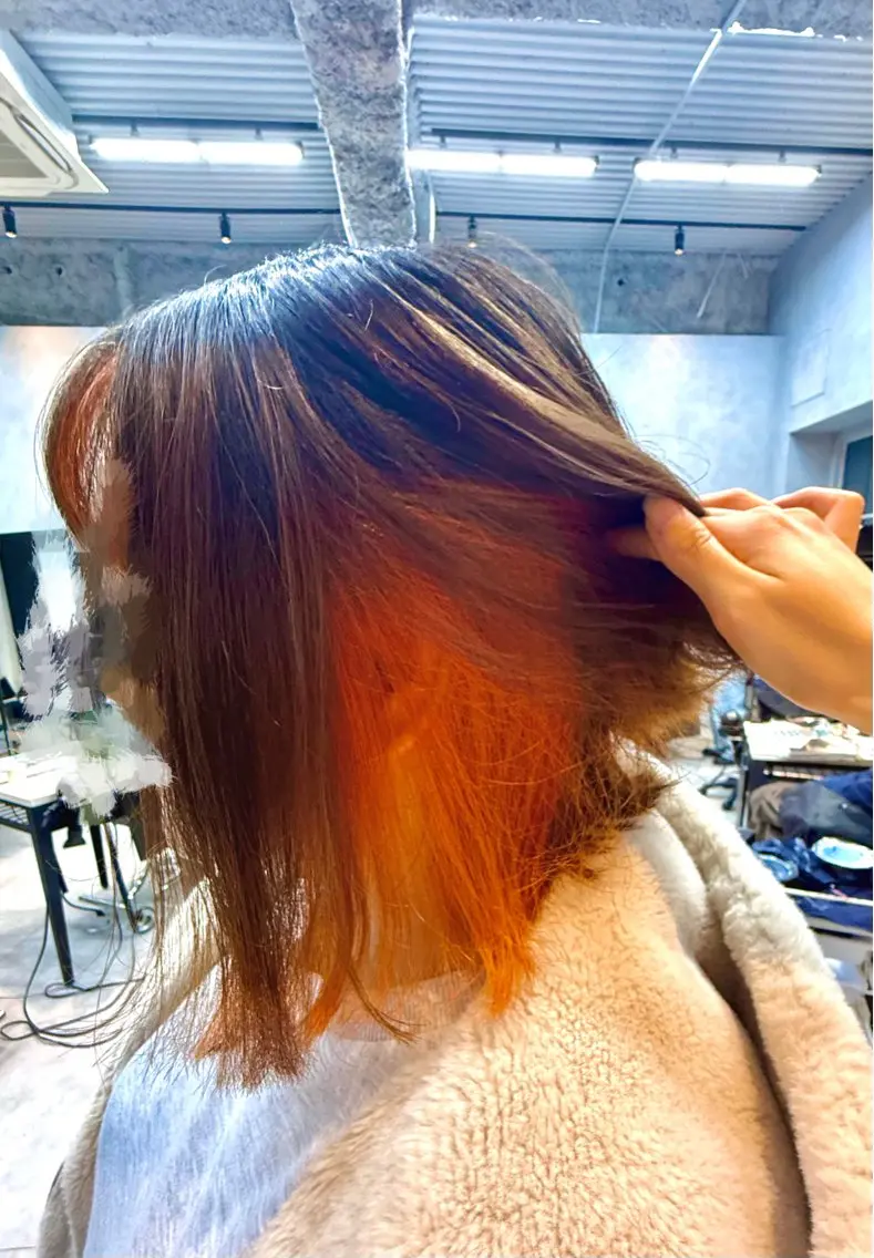 カラー Nene 🪽🤍推しカラーのヘアスタイル