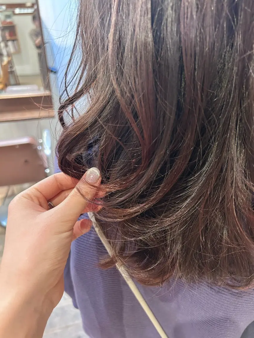 ミディアム パーマ ミディアムパーマ PIS/ NAHOのヘアスタイル