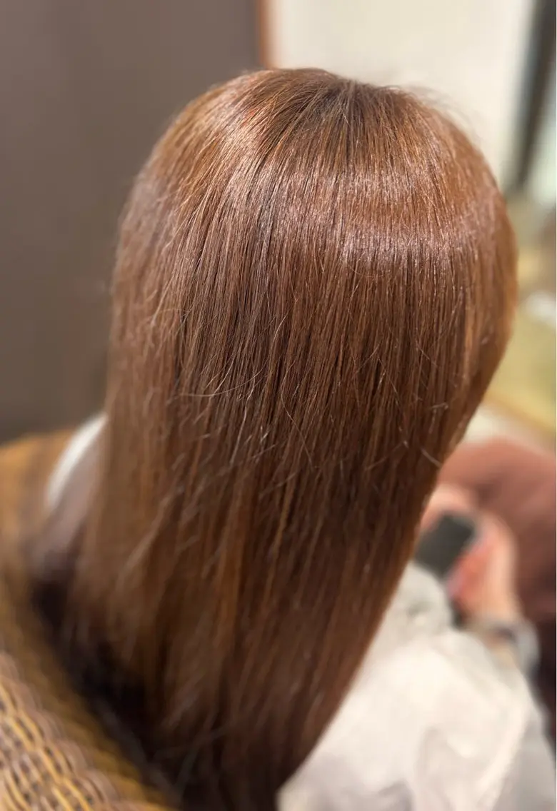 カラー ヘアカラー 中台 まゆのヘアスタイル