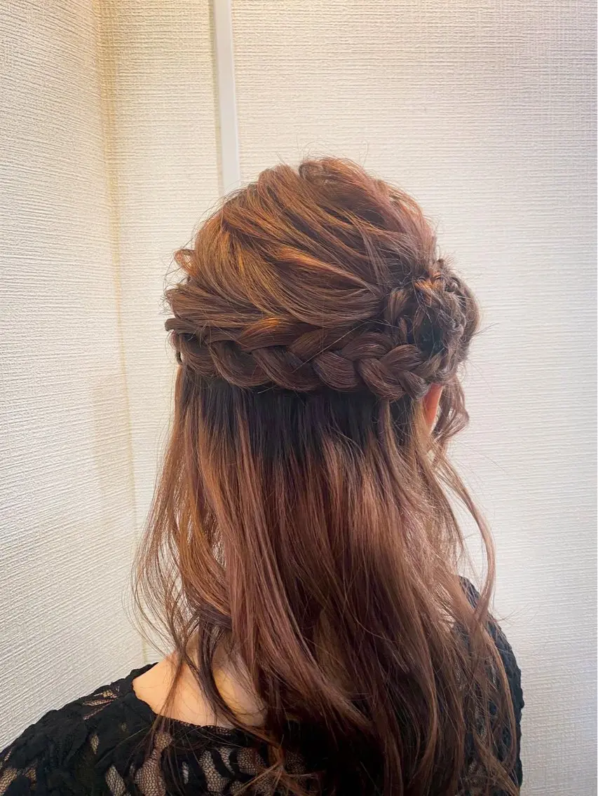 ヘアアレンジ hair make もりした　ゆうのヘアスタイル