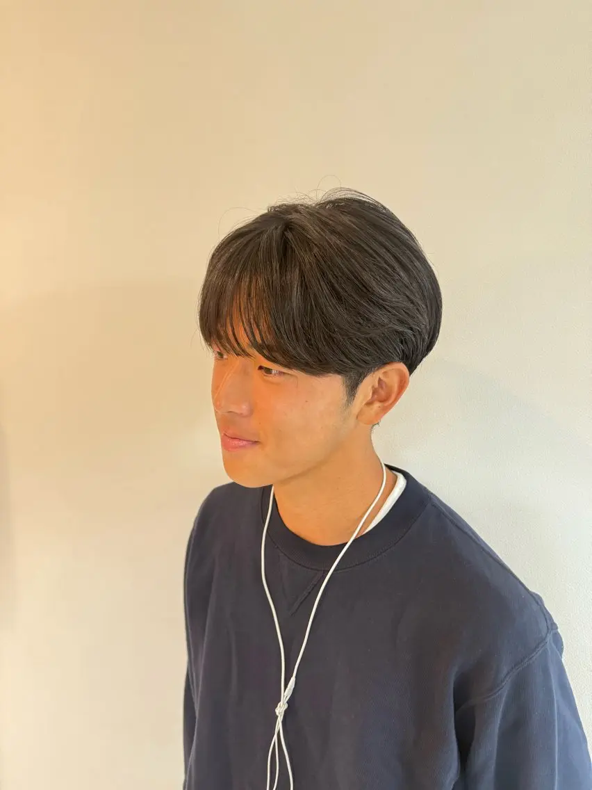 {新規限定🕊️}【メンズ】カット✂︎ マッシュ/韓国風/次回40%offクーポンの写真