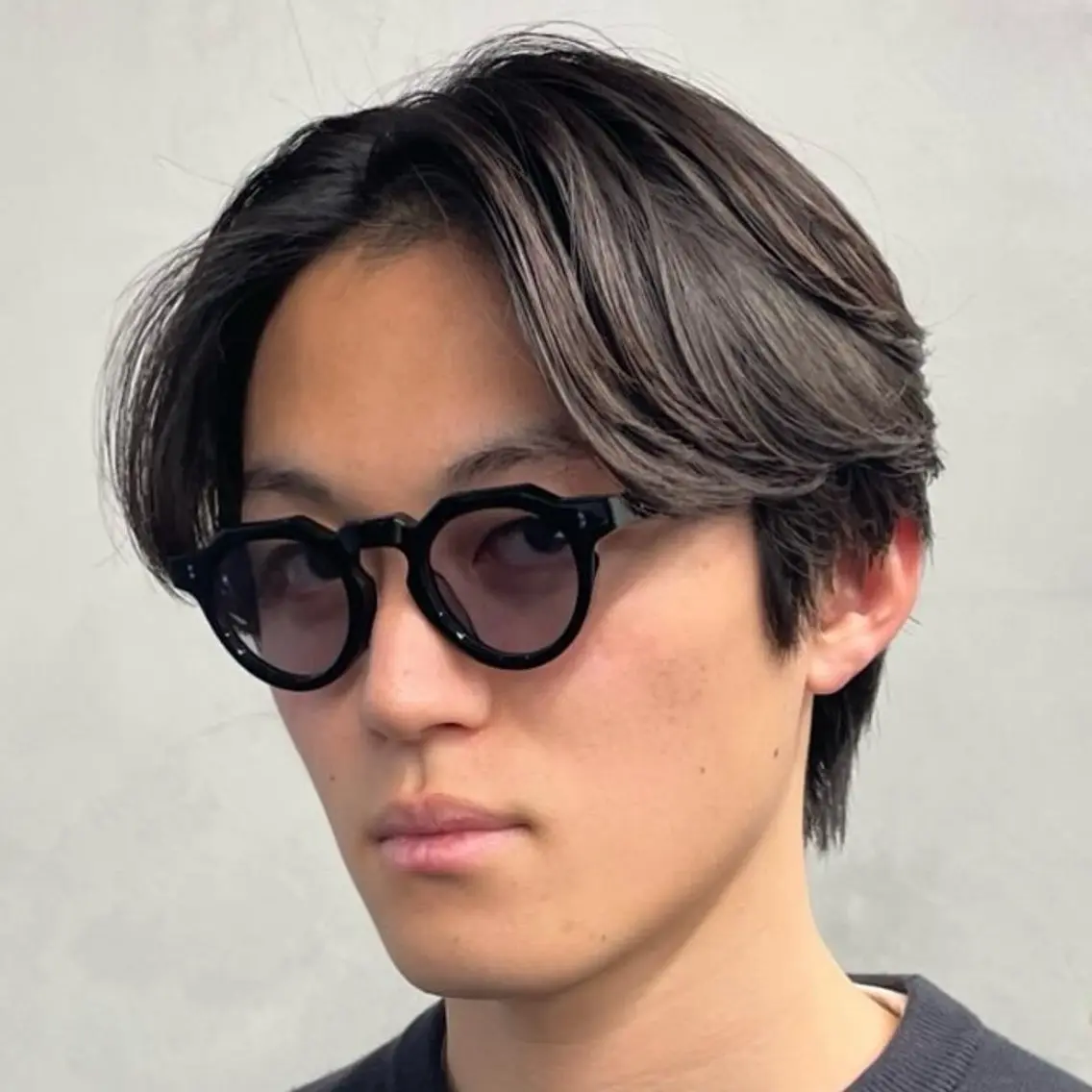 ミディアム パーマ ヘアアレンジ メンズ fifth 石川 凪のヘアスタイル
