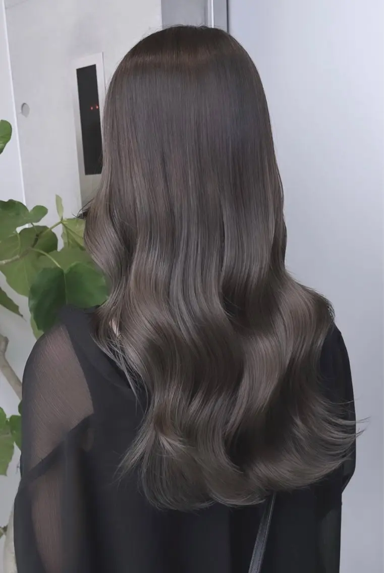 ロング カラー カット ヘアカラー トリートメント 🌫️大人韓国ヘア 🌫️naoyaのヘアスタイル