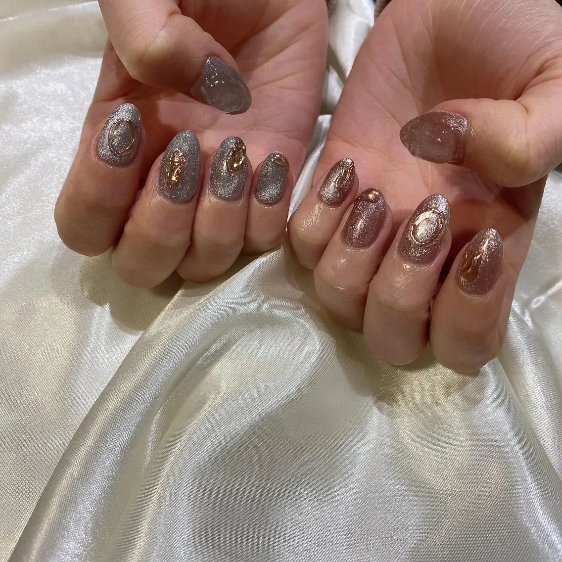 ネイル ハンドネイル 西岡 杏のネイルデザイン