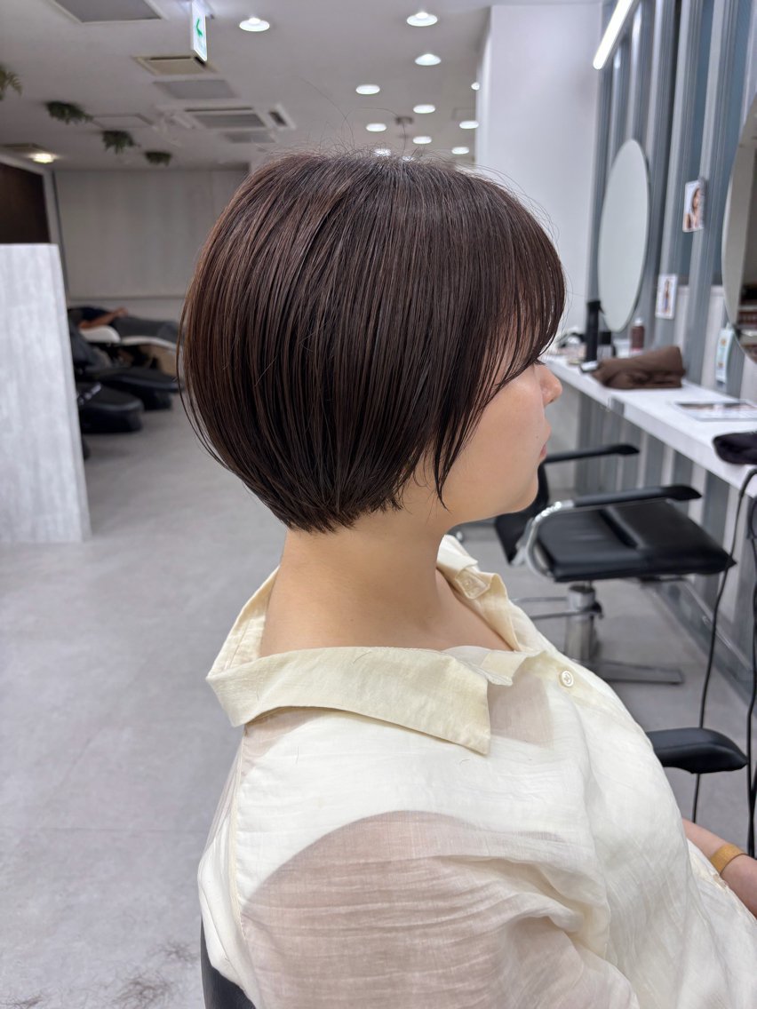 ショート カット ヘアカラー トリートメント 小笠原篤矢 ショートカット/ボブのヘアスタイル