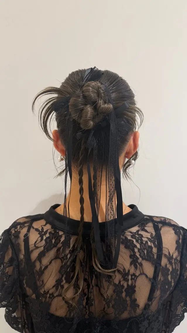 ヘアアレンジ ヘアセット 💫ダブルカラー/ アレンジ/珠季🍀のヘアスタイル