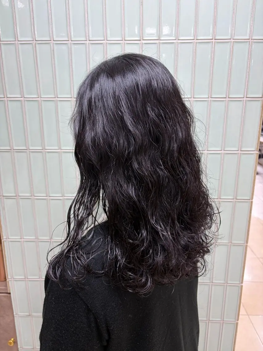 パーマ 佐藤 千夏のヘアスタイル