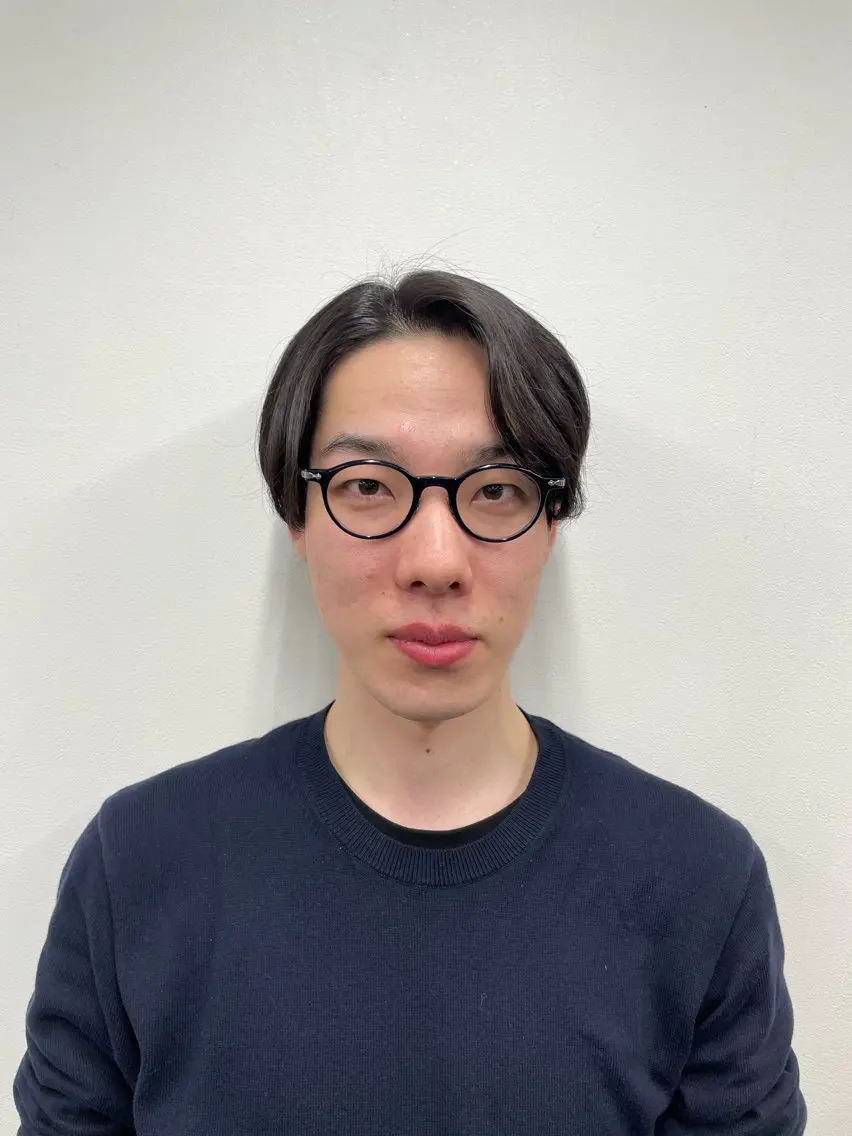 ミディアム パーマ メンズ MEN'S 限定 / 杉田 星成のヘアスタイル