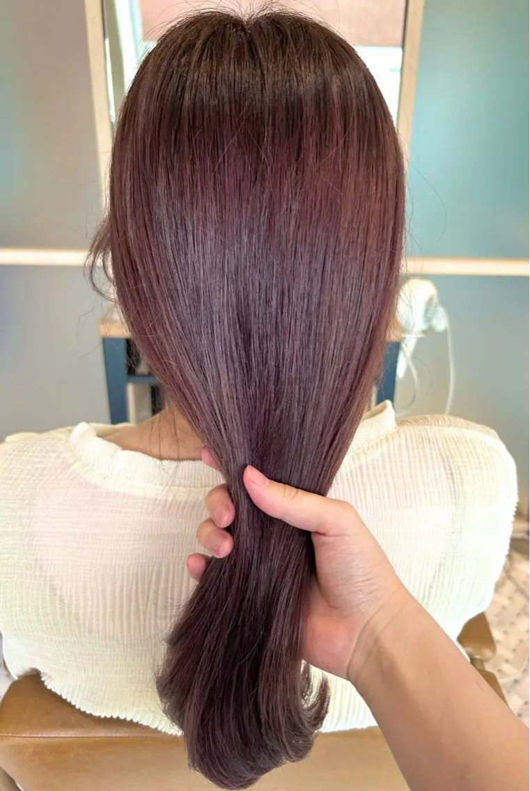 セミロング カラー mizuki roan多々良店のヘアスタイル