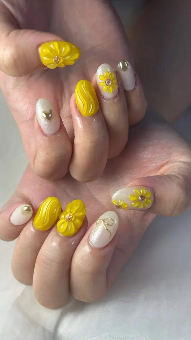ネイル ハンドネイル うにゃねいる🌷 Mayaのネイルデザイン
