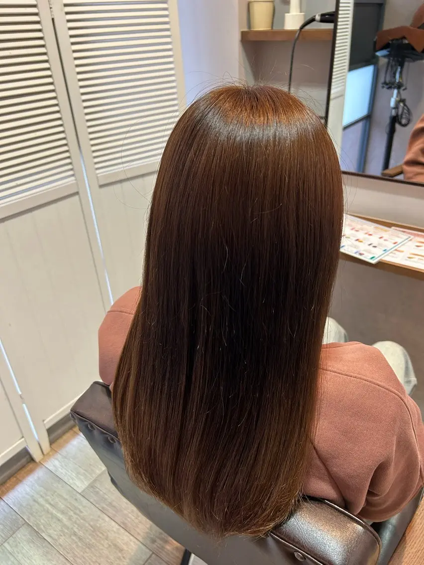 ロング 髪質改善 縮毛矯正 utimura itsukiのヘアスタイル