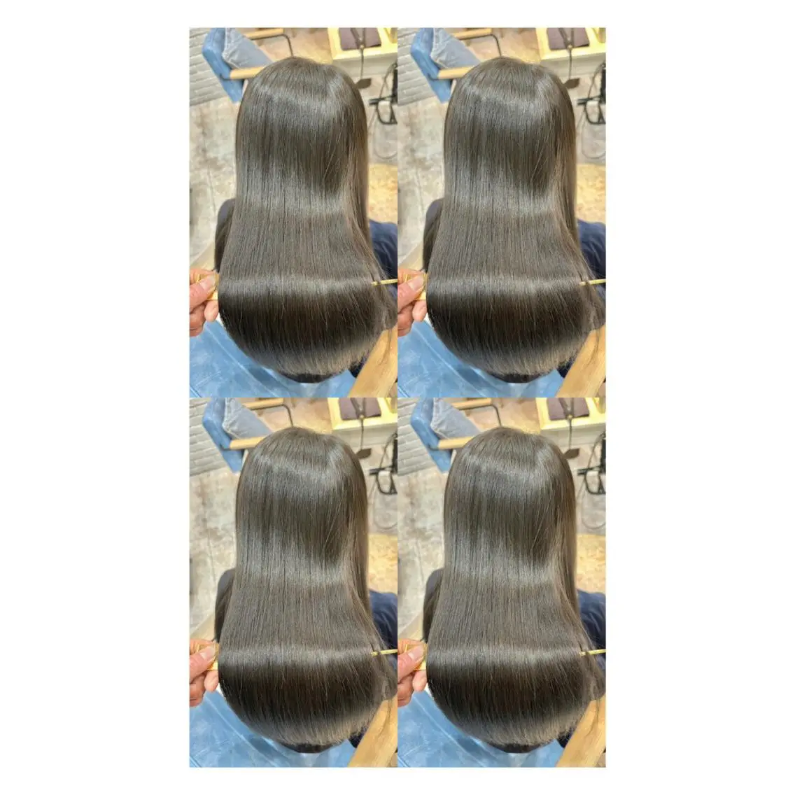 ロング カラー 透明感カラー 髪質改善 縮毛矯正 トリートメント 店長✨レイヤー✖️ 髪質改善✖️韓国ヘアのヘアスタイル