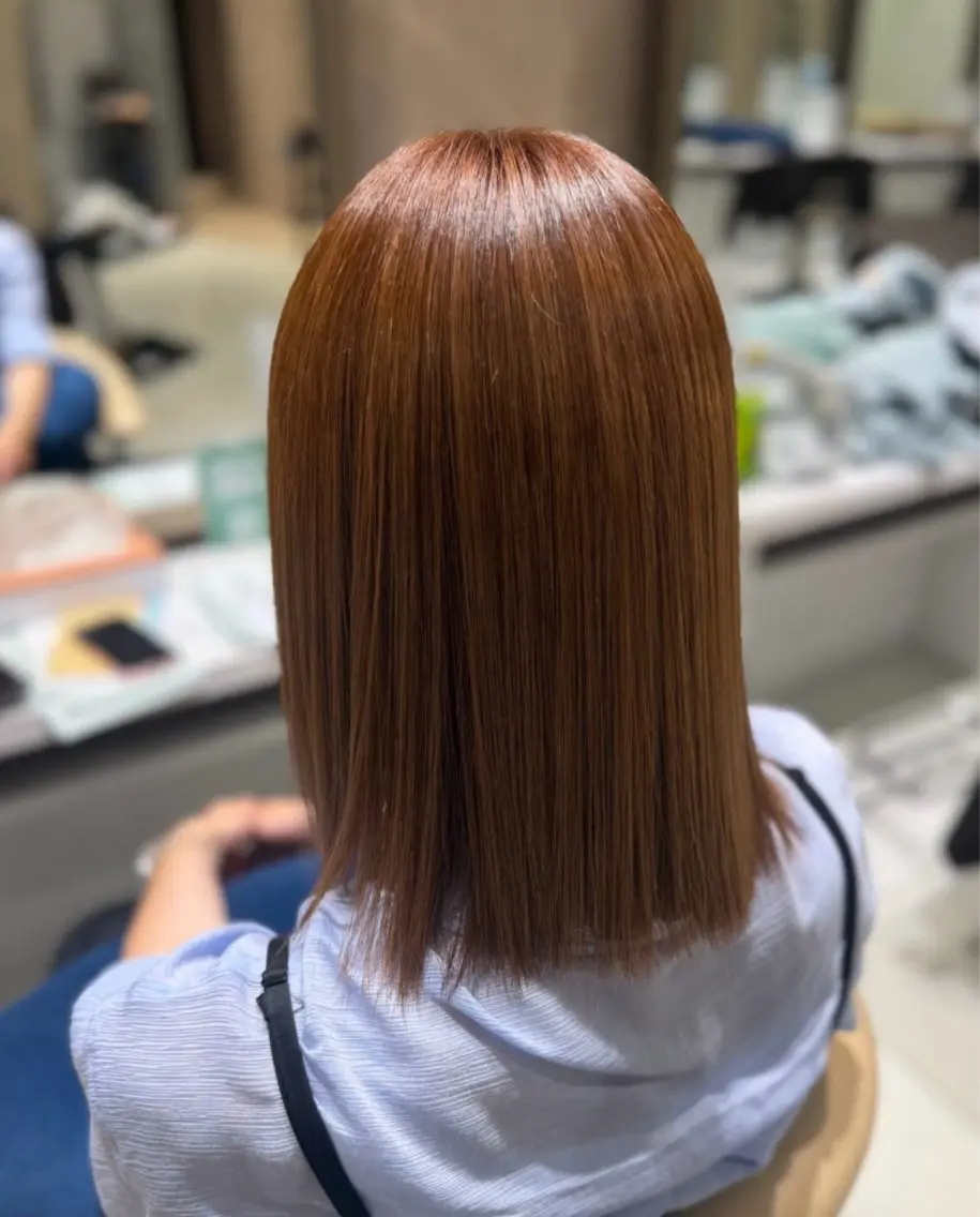 ミディアム トリートメント 【EARTH三ツ境】 ももかのヘアスタイル