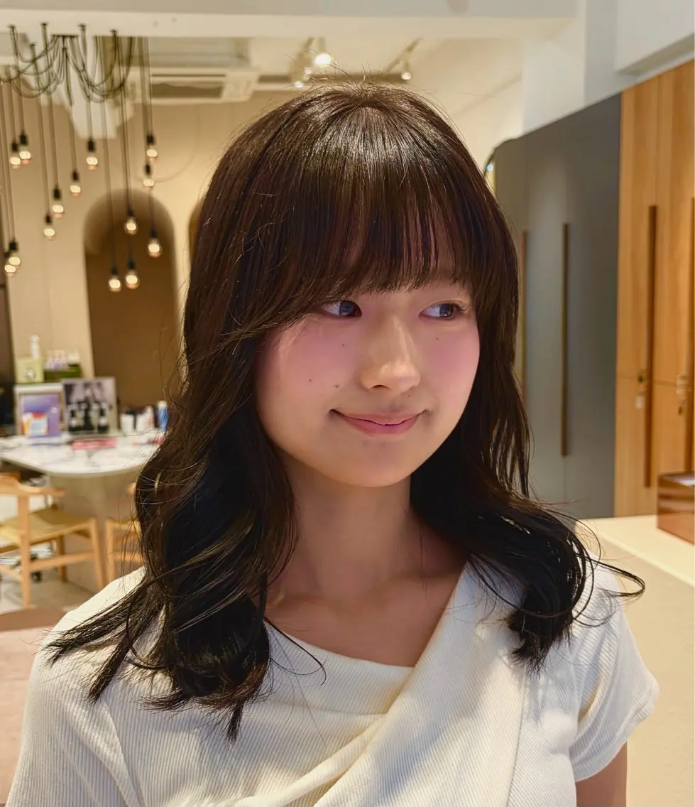 カラー 玉城 琴音のヘアスタイル