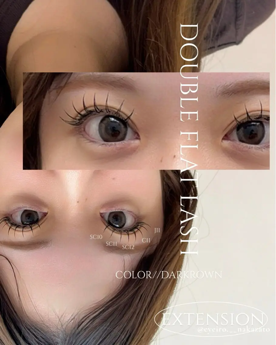 マツエク・マツパ EYEIRO大宮東口 ナカザトのマツエク・マツパデザイン