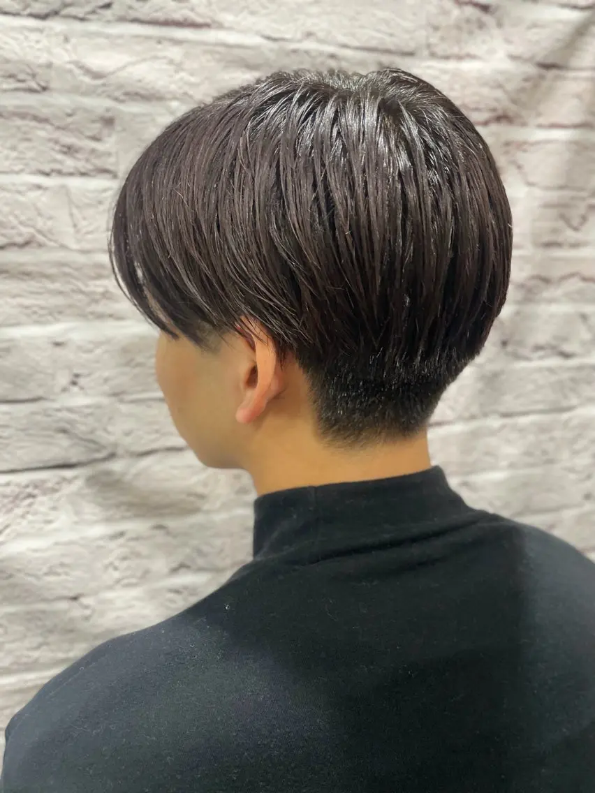ミディアム メンズ 新崎 彩翔のヘアスタイル