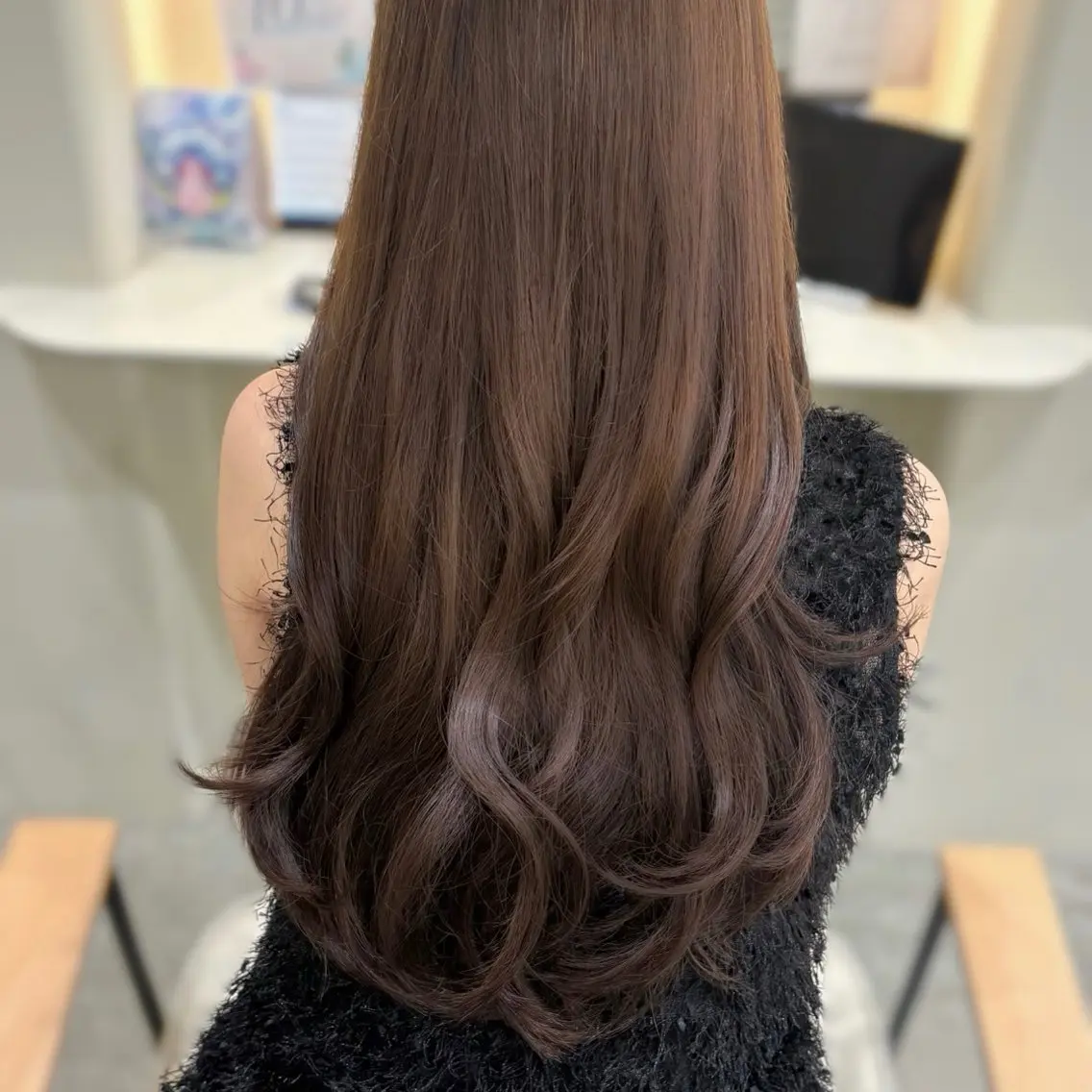 ロング カラー カット ヘアカラー hana/艶髪 /透明感カラー🪞のヘアスタイル
