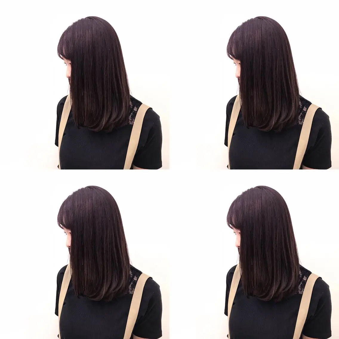 セミロング カラー ブリーチカラー/ 岩破瑞希のヘアスタイル
