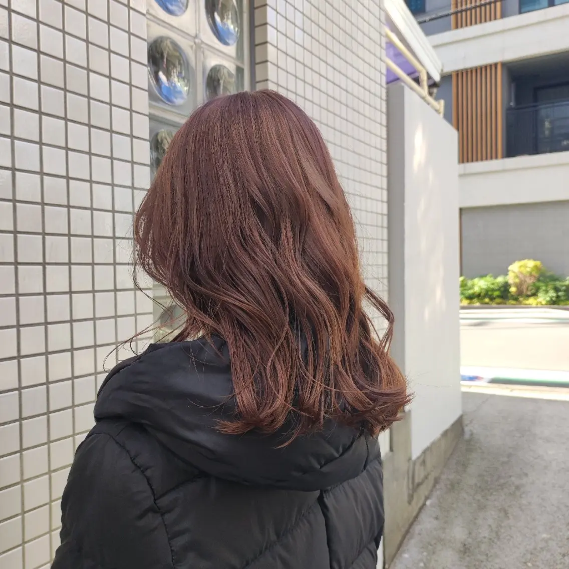 <お得なセットメニュー>前髪カット+イルミナカラー+クイック頭皮マッサージの写真
