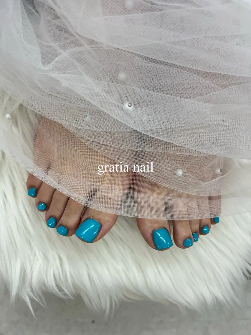 ネイル フットネイル gratia salonのネイルデザイン
