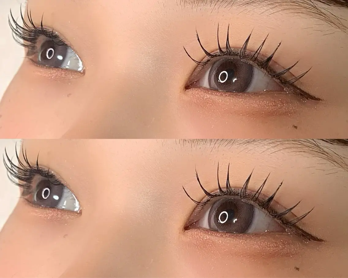 マツエク・マツパ フラットラッシュ Eyelash Salon IROのマツエク・マツパデザイン