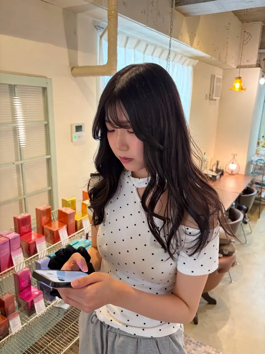ロング 美容室はなこ✳︎ むうのヘアスタイル