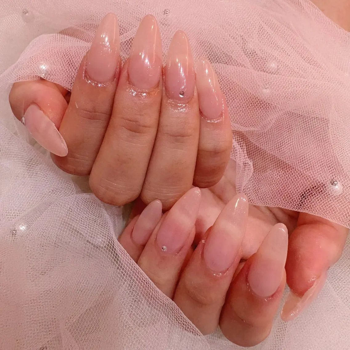 ネイル 長さ出し ロングネイル ネイルチップ ハンドネイル KIREIE Soraのネイルデザイン