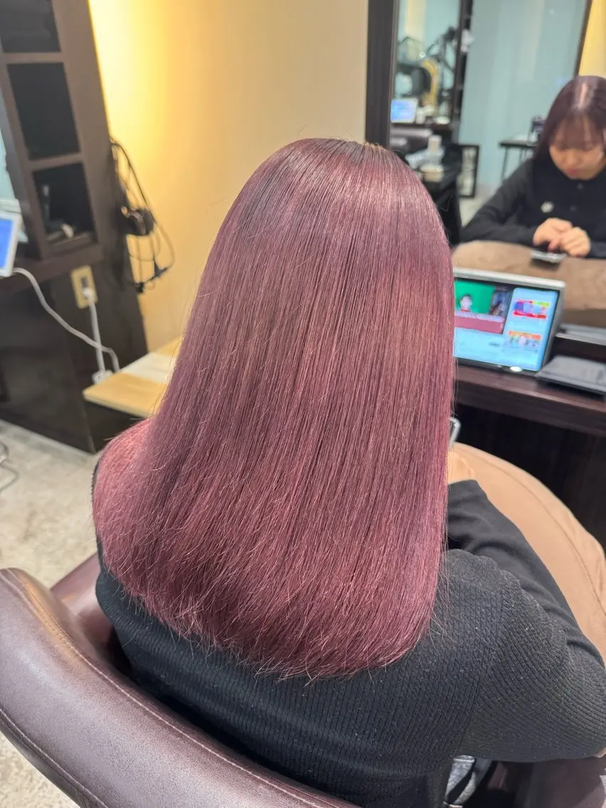 ミディアム 髪質改善✨️柴田 妃菜🧸のヘアスタイル
