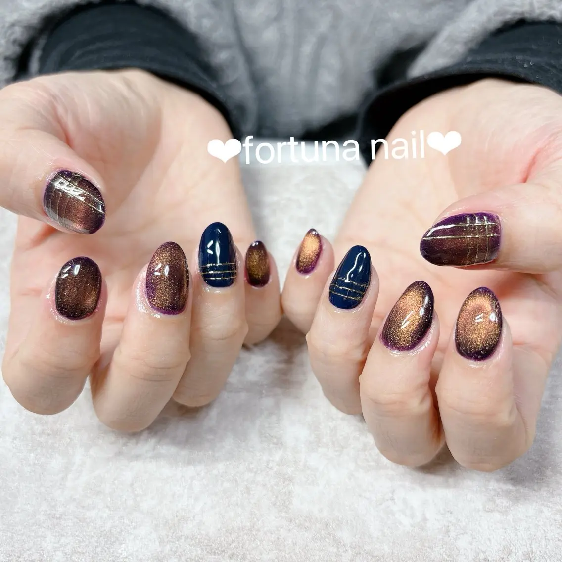 ネイル Nail •Head スパFortunaのネイルデザイン